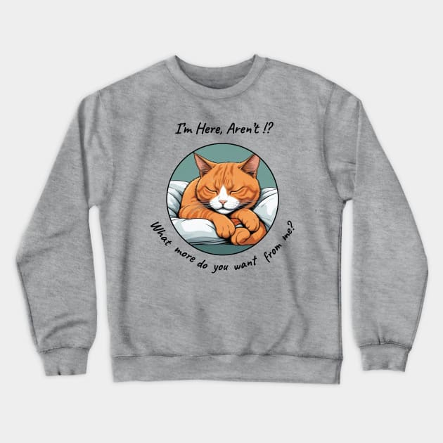 Mei the cat Crewneck Sweatshirt by NeneTees